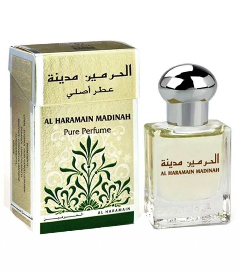 Al Haramain Madinah Arabic Perfume Attar For Unisex – 15 ml