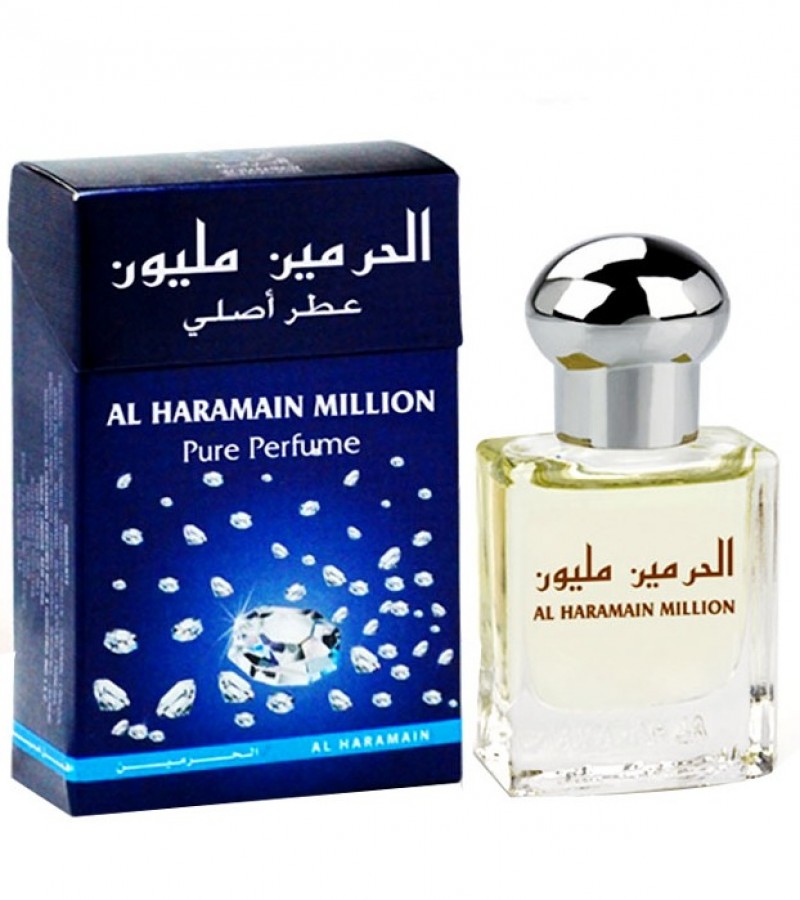 Al Haramain Million Arabic Perfume Attar For Men - 15 ml