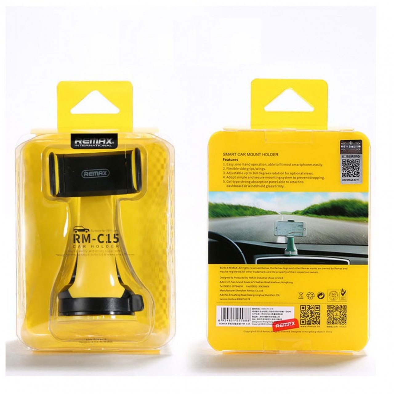 Remax Standable Dashboard Mobile Holder RM-C15–Gel fixation technology
