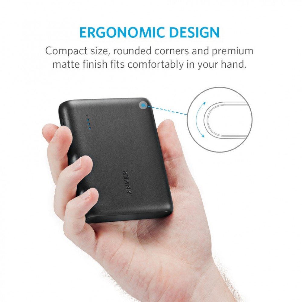 Anker Portable Power Bank 10400 mAh - PowerIQ For iPhone, iPad, & Samsung