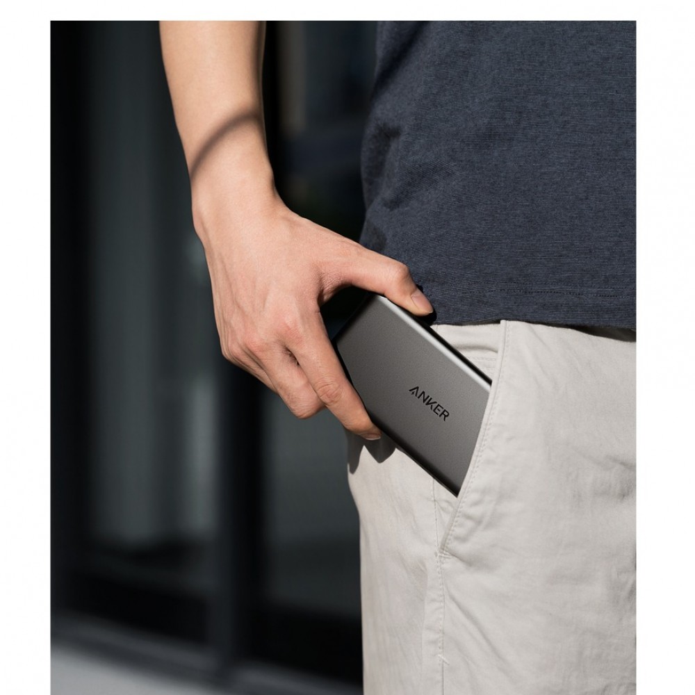 Anker Portable Power Core II 10000 mAh - High Capacity Portable Power Bank Charger
