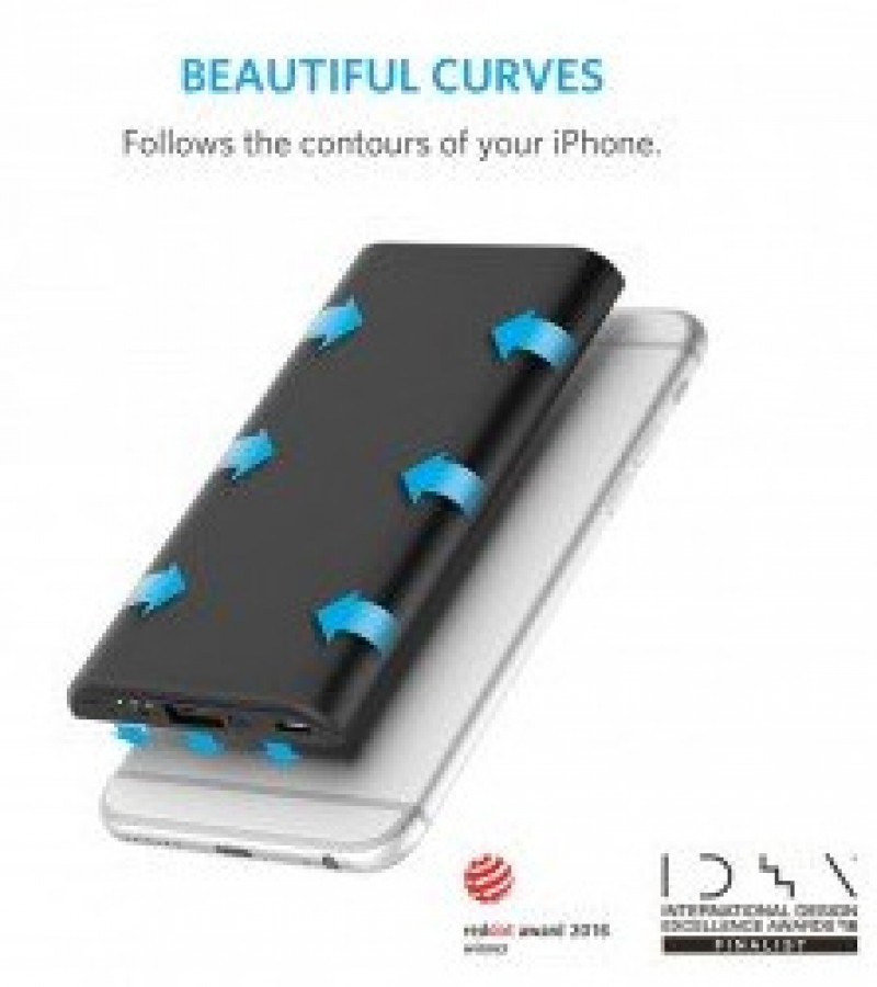 Anker Portable Ultra Slim Power Bank 5000 mAh - The Ultra Compact Portable Charger Core