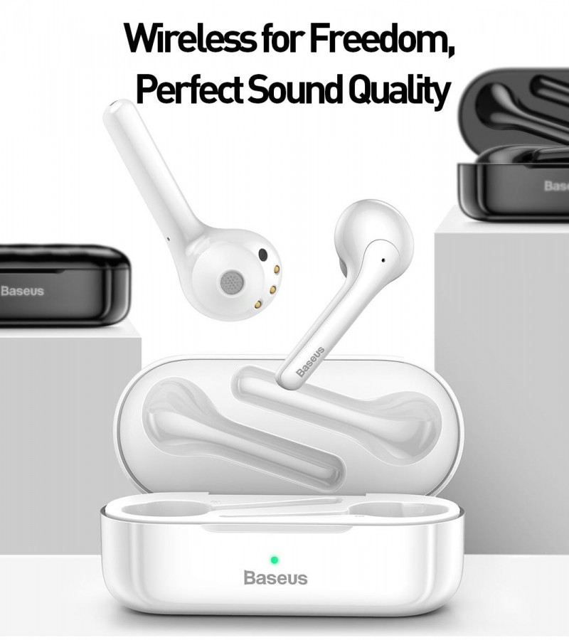 Baseus W07 Bluetooth Earphone TWS Wireless Bluetooth Earphone 3D Stereo Sports Wireless Earphones