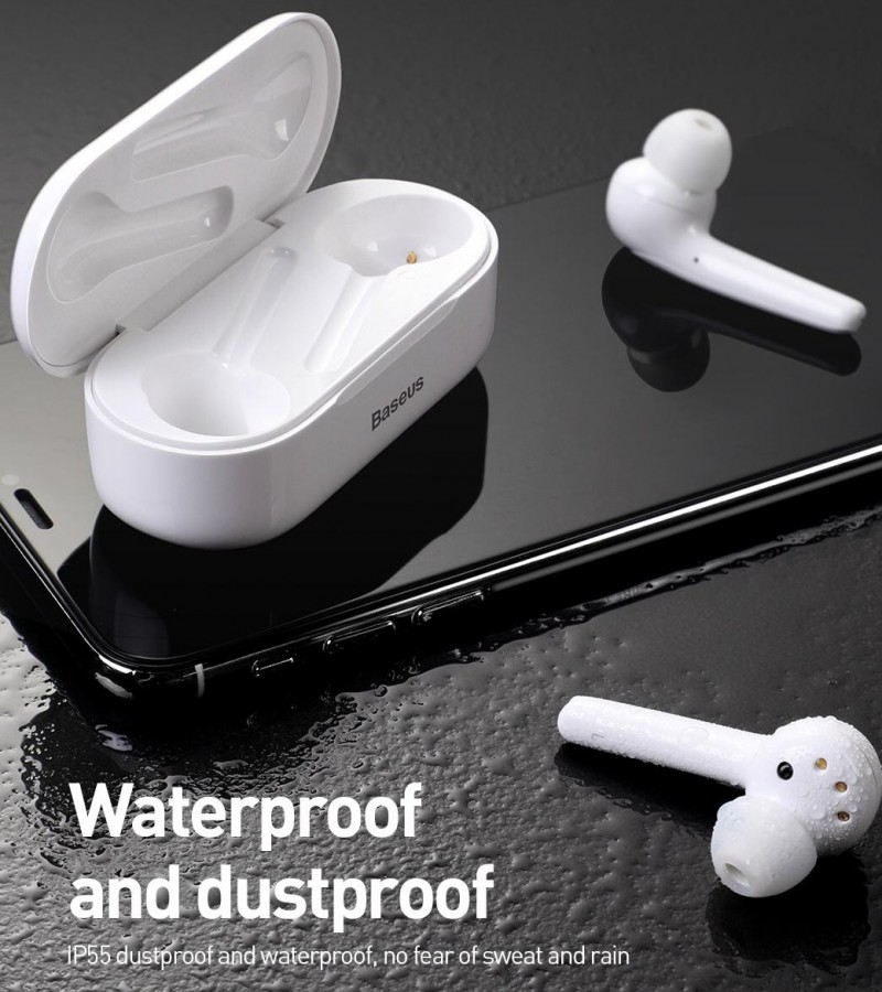 Baseus W07 Bluetooth Earphone TWS Wireless Bluetooth Earphone 3D Stereo Sports Wireless Earphones
