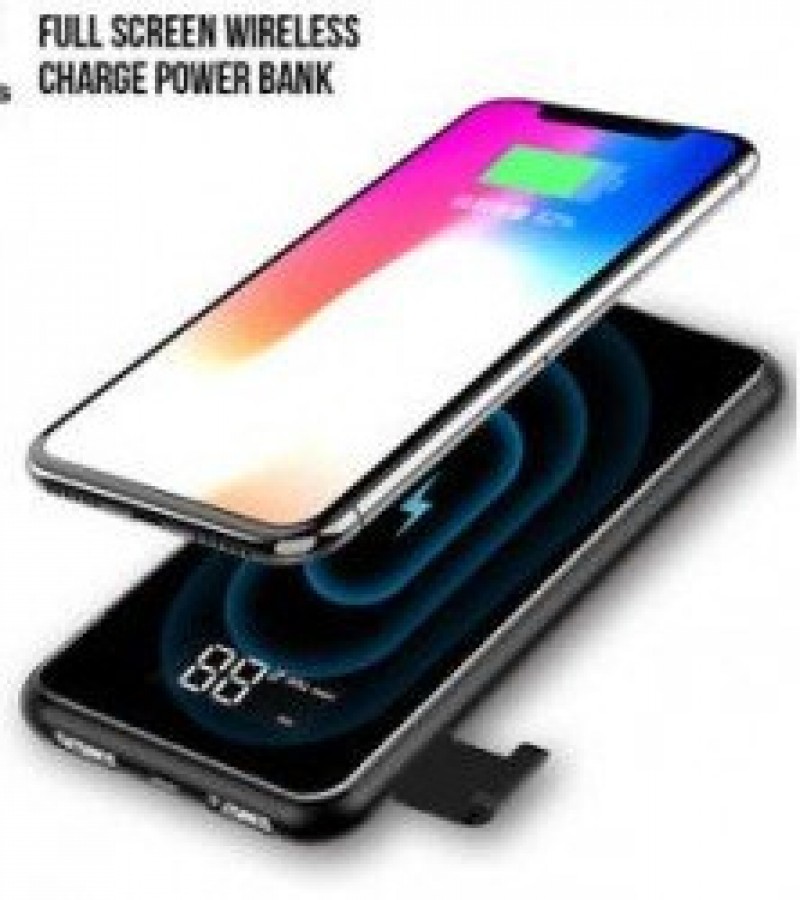Baseus Wireless 10000mAh Charging Power Bank – Charge 2 devices at one time - Portable