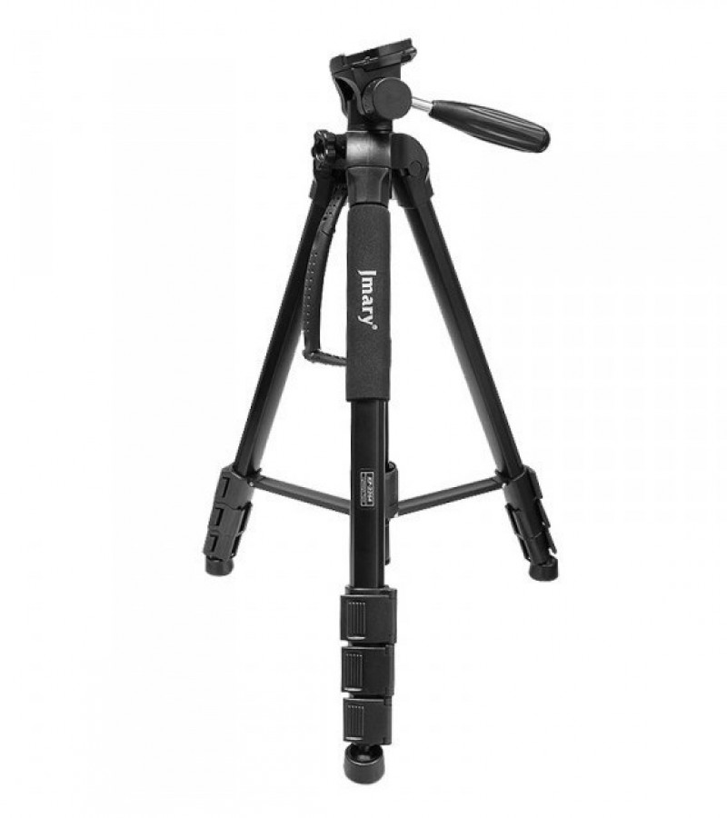 Jmary 2234 Tripod Professional Ball head Aluminium Stand - Black