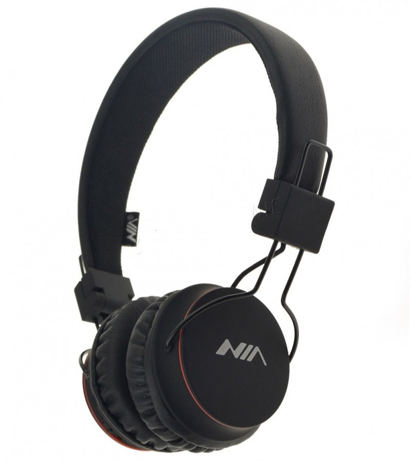 NIA X2 Bluetooth Wireless Headphone Black