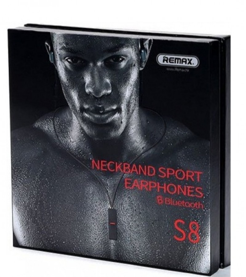 Remax S8 Neckband Sport Earphones Bluetooth Handsfree