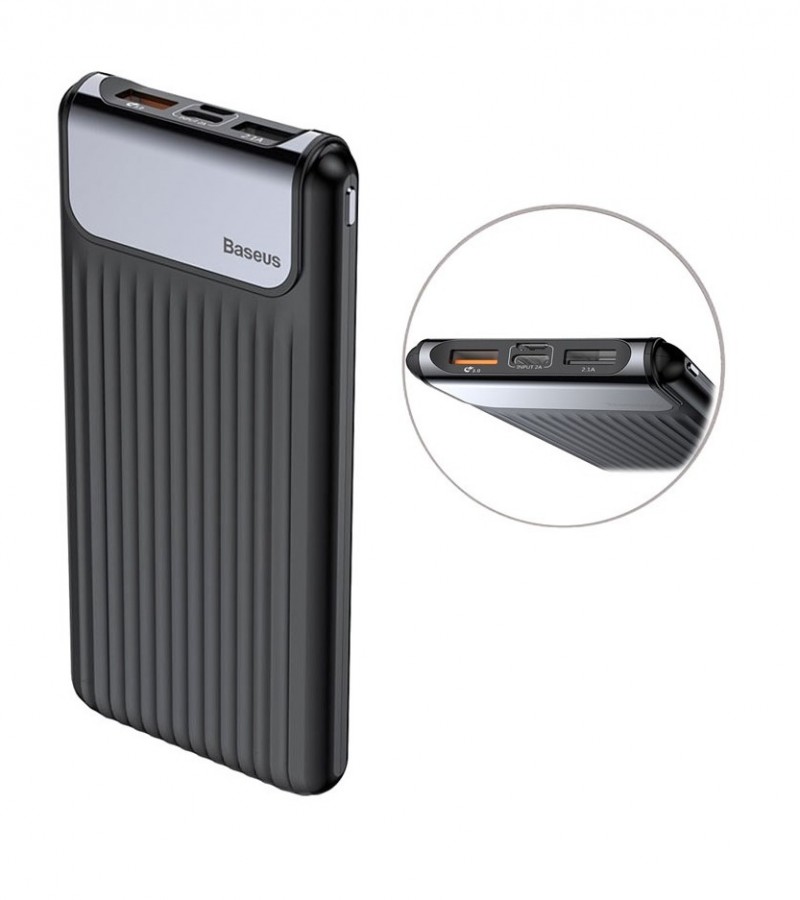 Thin QC 3.0 Power Bank 10,000 mA