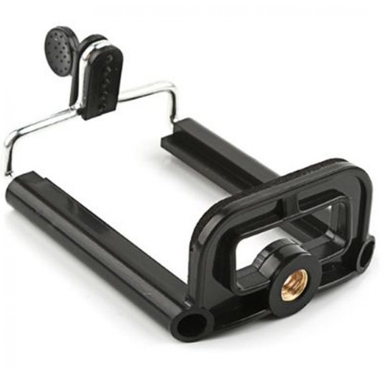 Universal Tripod Clip Mount Adabter For Mobile - Black