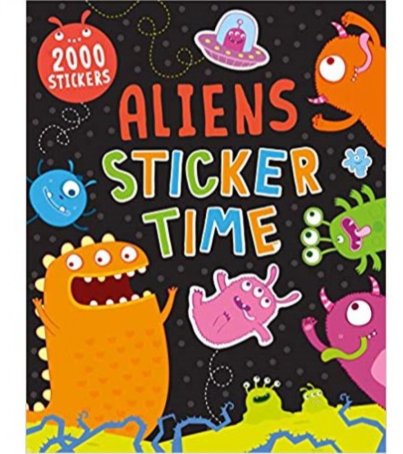 Aliens Sticker Time