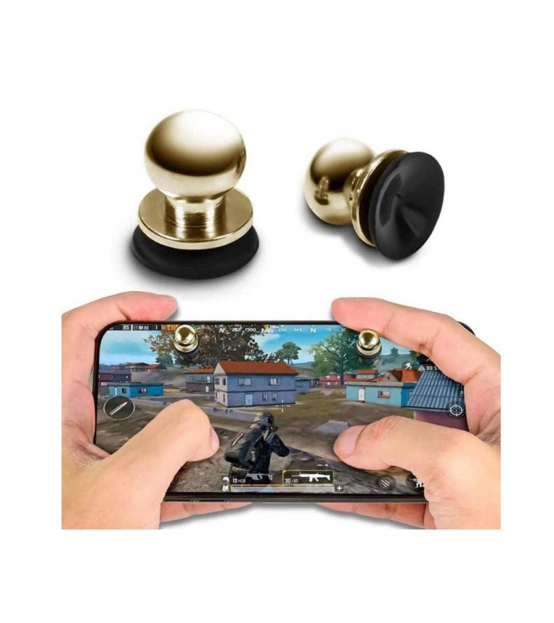 ALOGY PUBG Metal Joystick Trigger for Mobile Gaming Controller Fire Buttons