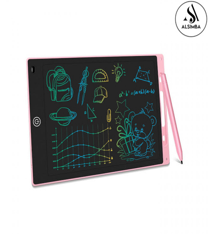 Alsimba 8.5 Inch LCD Multicolor Writing Tablet for Kids Electronic Sketch Drawing Pad Doodle Board