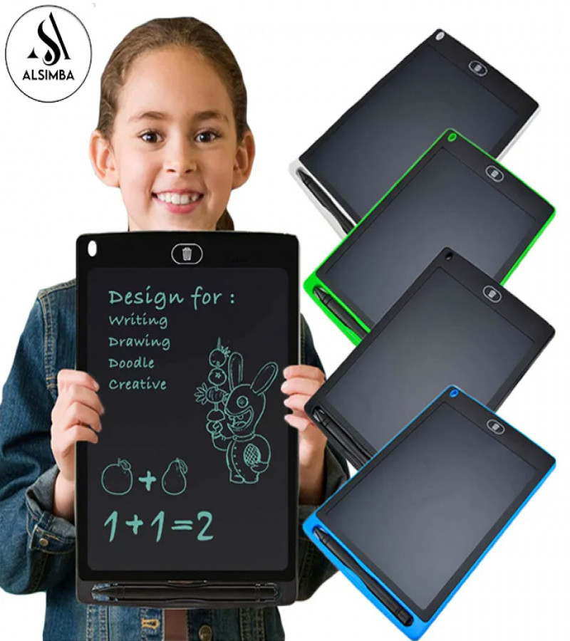 Alsimba 8.5 Inch LCD Single Color Writing Tablet for Kids Electronic Sketch Drawing Pad Doodle Board