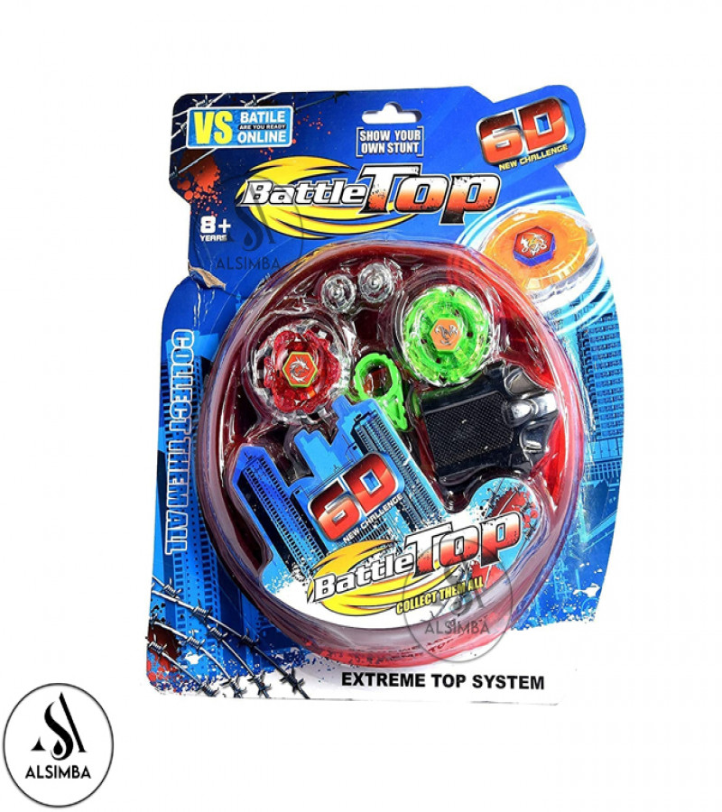 Alsimba Beyblade Metal Masters Combat Set – Super Hero Fusion Tops Battle Arena Toy Set for Kids Boys Ages 6+