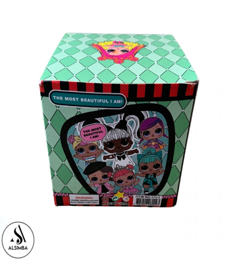 Alsimba LOL Super Big Se Surprise Dolls Set for Kids – 7-Layer Balls, Outfits, Sparkle Dolls – Green Box Gift Edition