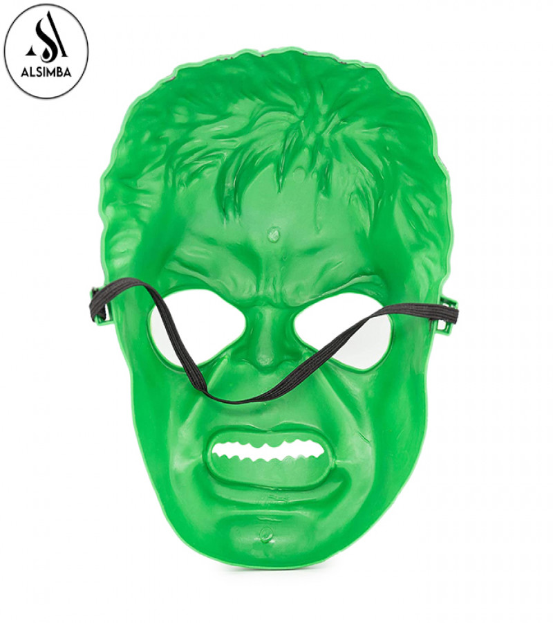 Alsimba Hulk Superhero Mask for Kids Boys – Marvel Avengers Cosplay Toy – Birthday Party Fun – High Quality Plastic