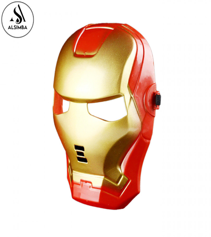 Alsimba Ironman Superhero Mask for Kids – Marvel Avengers Cosplay Toy – Birthday Party Costume Mask for Boys