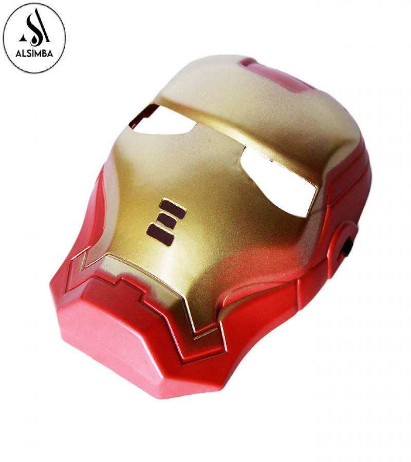 Alsimba Ironman Superhero Mask for Kids – Marvel Avengers Cosplay Toy – Birthday Party Costume Mask for Boys