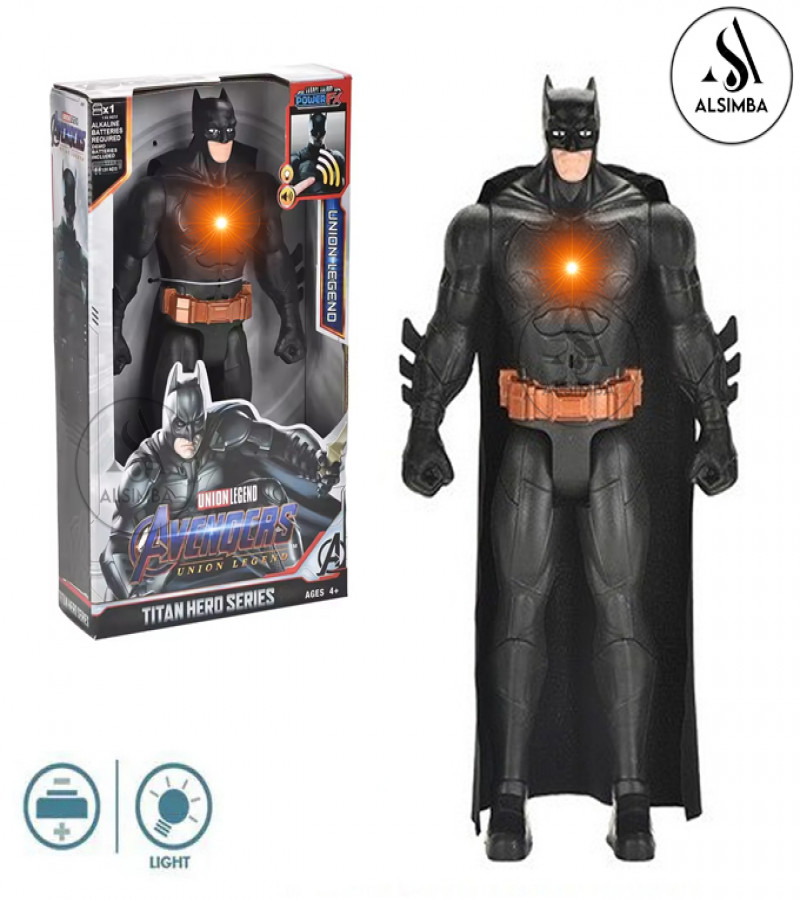 Alsimba Marvel Avengers Union Legend Titan Hero Series Batman Action Figure Set With Lights – Avengers Batman Toys for Boys