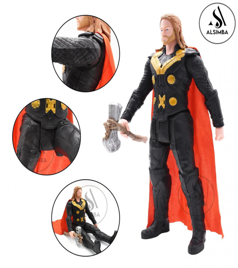 Alsimba Marvel Avengers Union Legend Titan Hero Series Thor Action Figure Set With Lights – Avengers Thor Toys for Boys