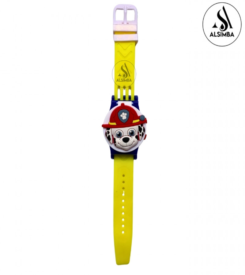 Alsimba Paw Patrol Character Wrist Watch for Kids Boys – Stylish Cartoon LED Timepiece for Children with Adjustable Strap – Comfortable