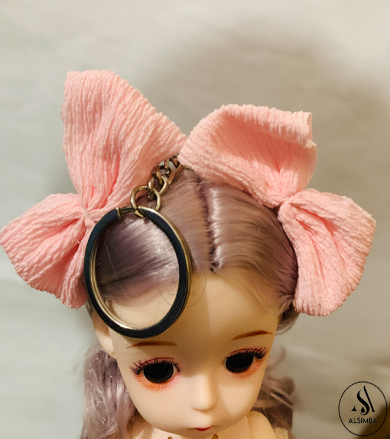 Alsimba Pink Princess Fairy Doll Bride Dress Set - 15" Anime Korean Face, 40+ Sounds, 20+ Joints, Gift Box & Keychain