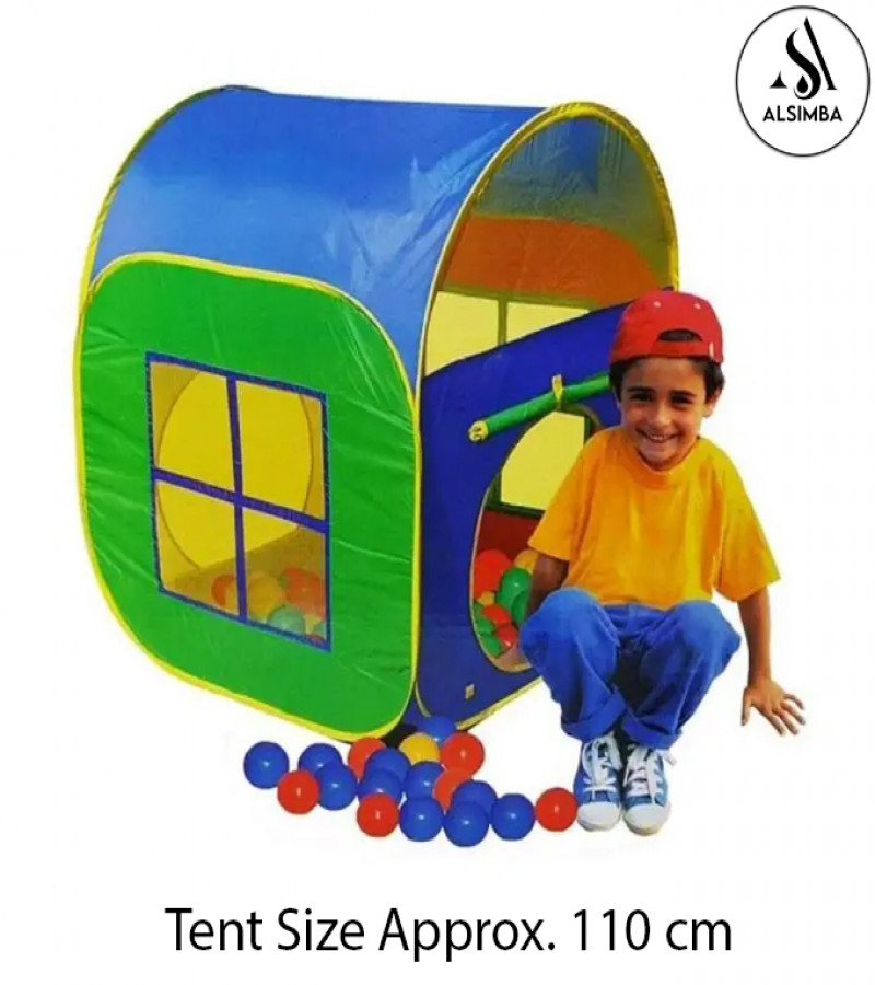 Alsimba Kids Play Tent House – Foldable Indoor Outdoor Toy Tent