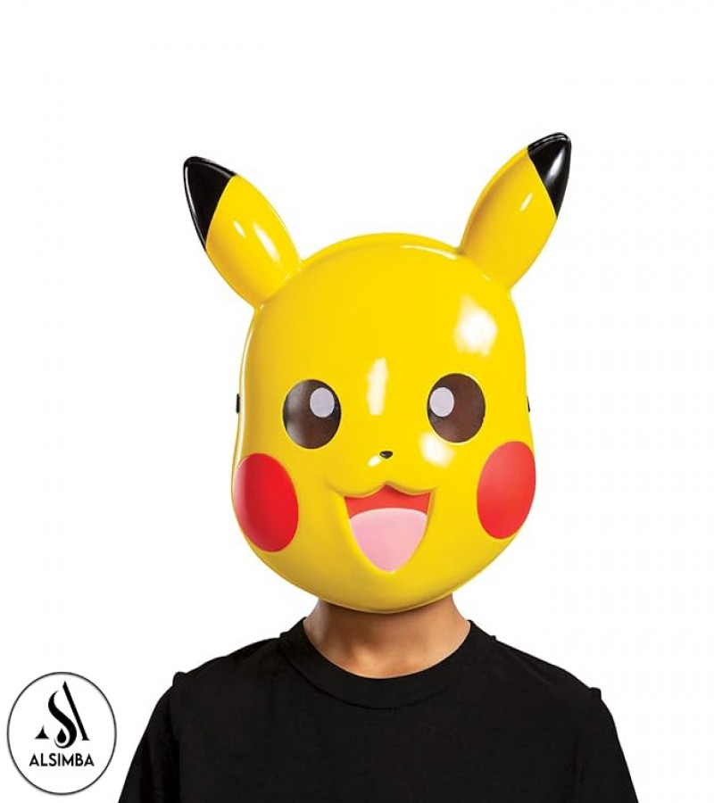 Alsimba Pokemon Mask for Kids – Birthday Party Costume, Cosplay Toy – High-Quality Plastic – Fun Pretend Play Mask