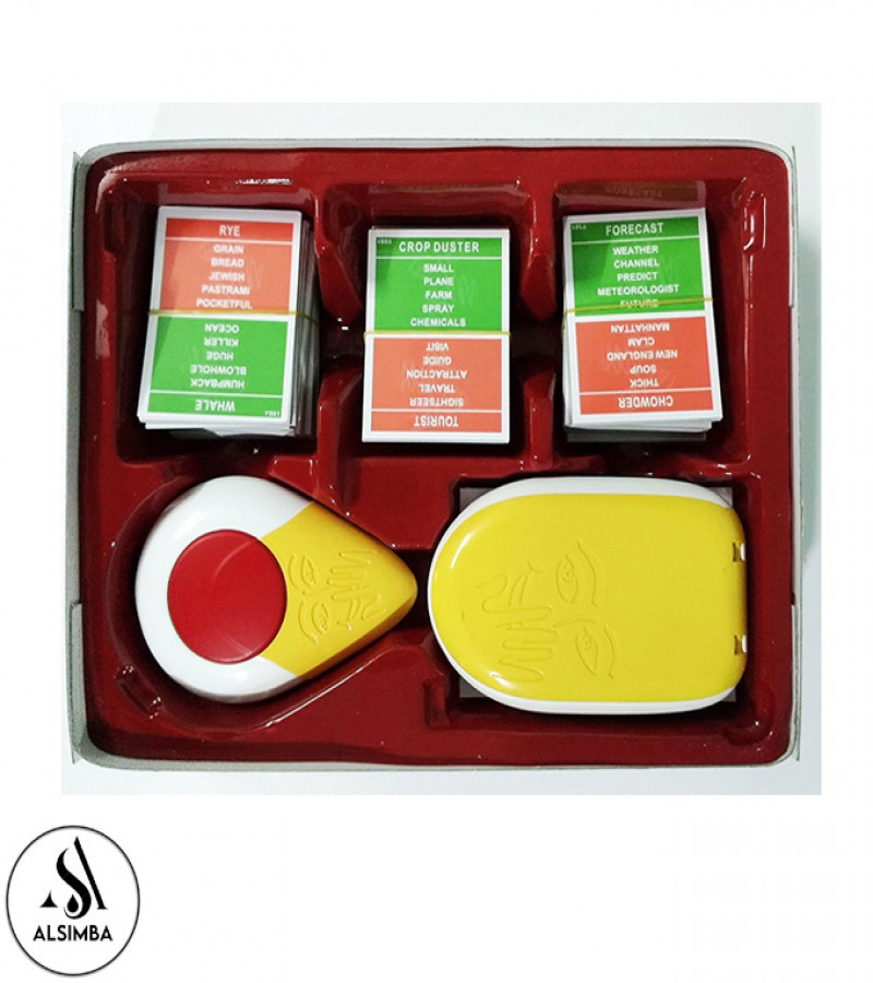 Alsimba Taboo Game – The Game of Intelligence & Fun | Family Friendly Card Game for Kids & Adults | Taboo Board Game