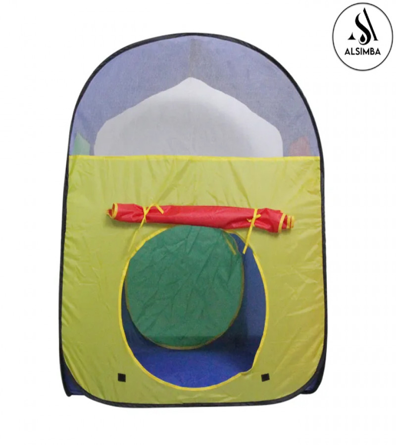 Alsimba Kids’ Play Tent – Foldable, Easy Setup – 2 Poles, Surprise Colors – Indoor/Outdoor – 110cm Fun Tent
