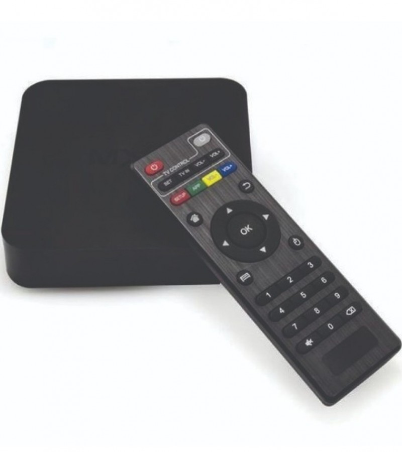ANDROID SMART TV BOX MXQ 4K QUAD CORE 1G+8G - Black