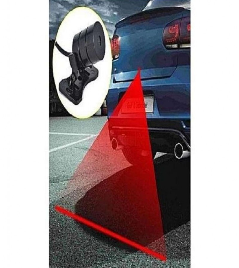 Anti Collision Laser Tail Led Fog Light For Cars - 12V