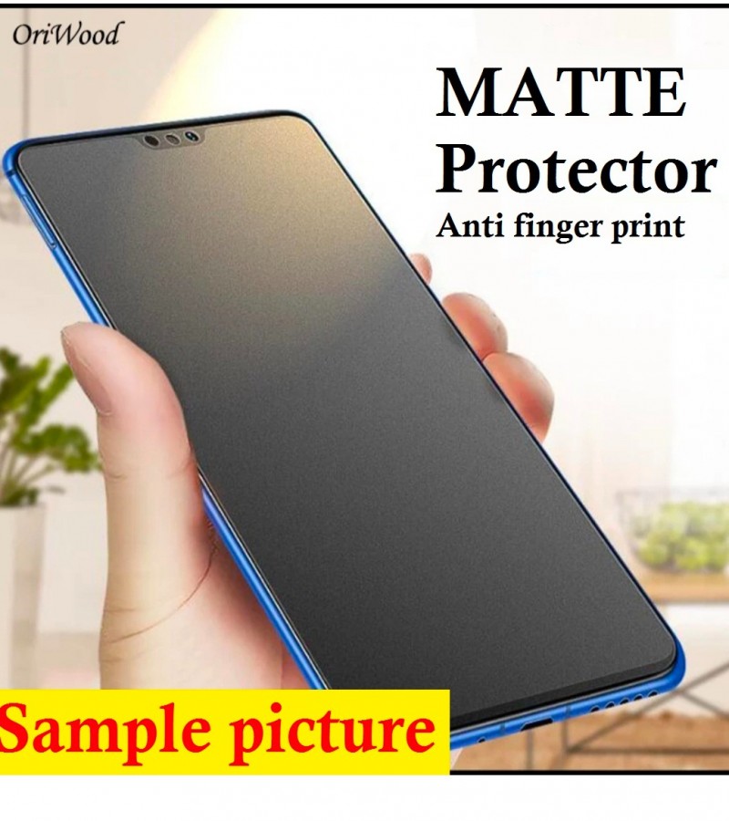 Apple Iphone 11 Pro Max Ceramic Matte Sheet Unbreakable Antishock Hybrid Film Fiber Protector
