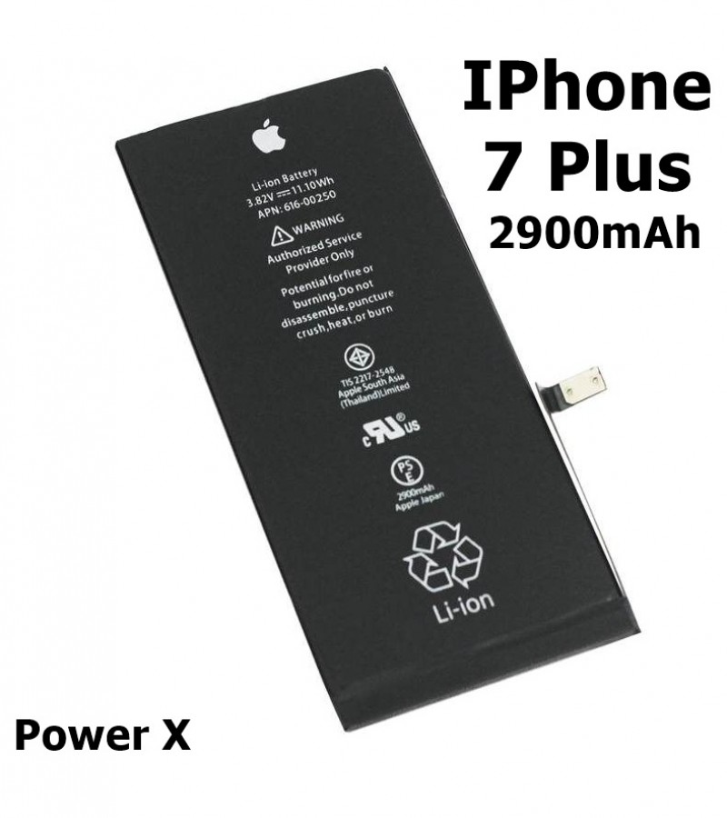 Apple IPhone 7 Plus Battery Replacement with 2900mAh Capacity-Black