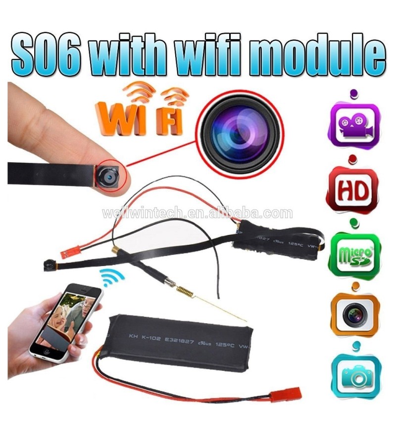 S06 - Ip Wireless WIfi Camera 1080P With Battery-Spy camera