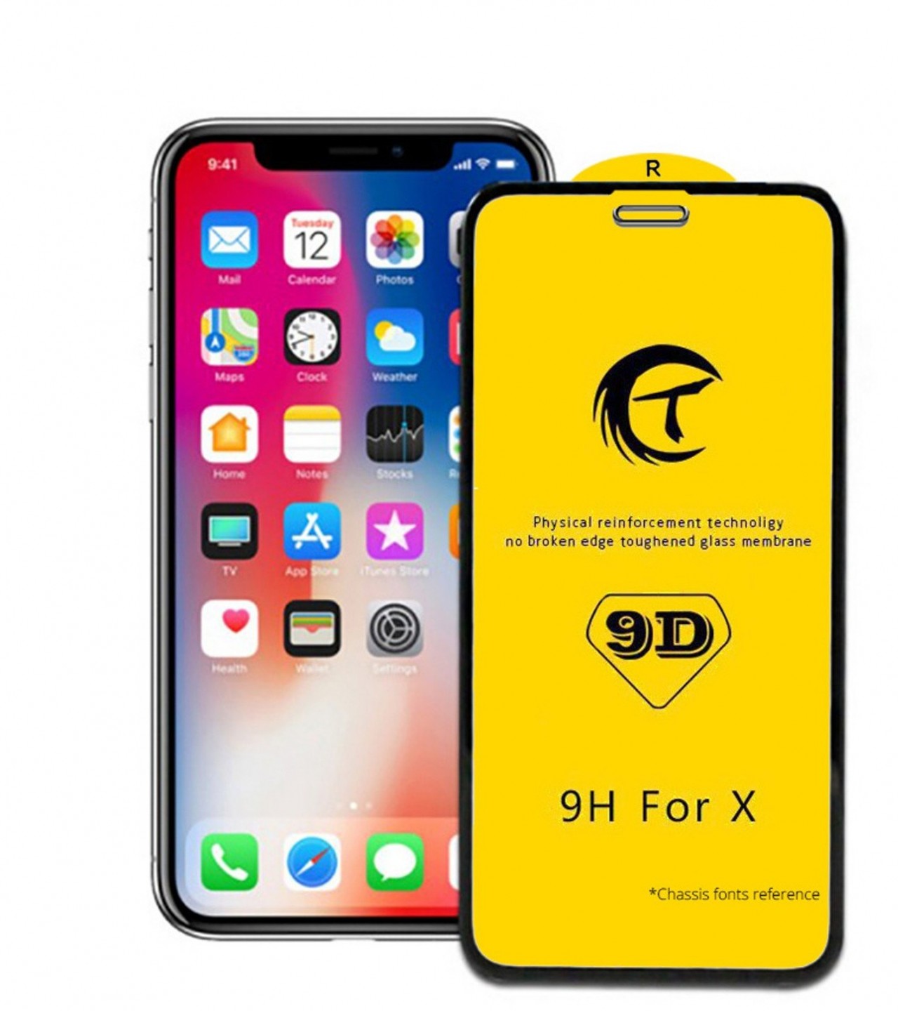 9D Tempered Glass for iPhone 7 Plus  P105