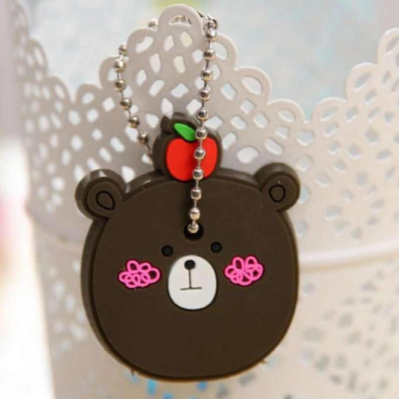 Cartoon Silicone Protective key Case Cover