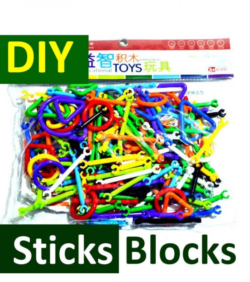 DIY Intelligent Blocks Smart Stick Toy Pack