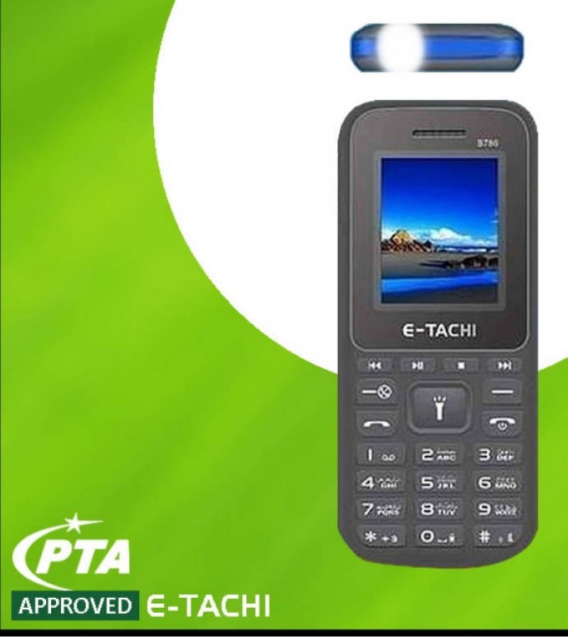 E Tachi B786 Mobile Phone - 1.8" Display - 2000 mAh Battery