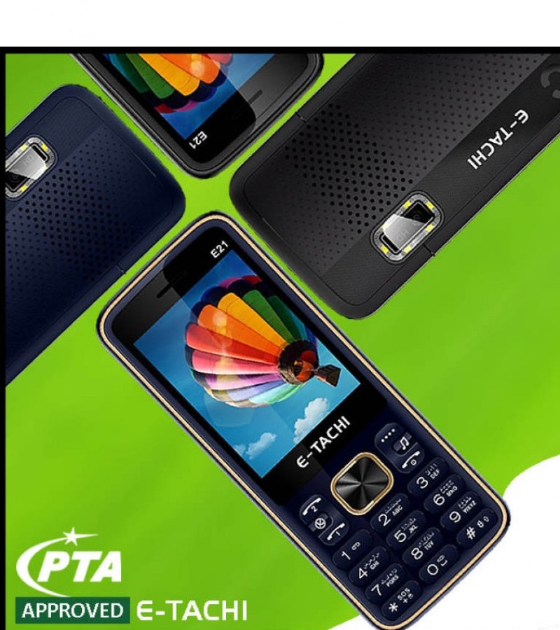 E Tachi E21 Feature Mobile Phone Large Display 2.8"