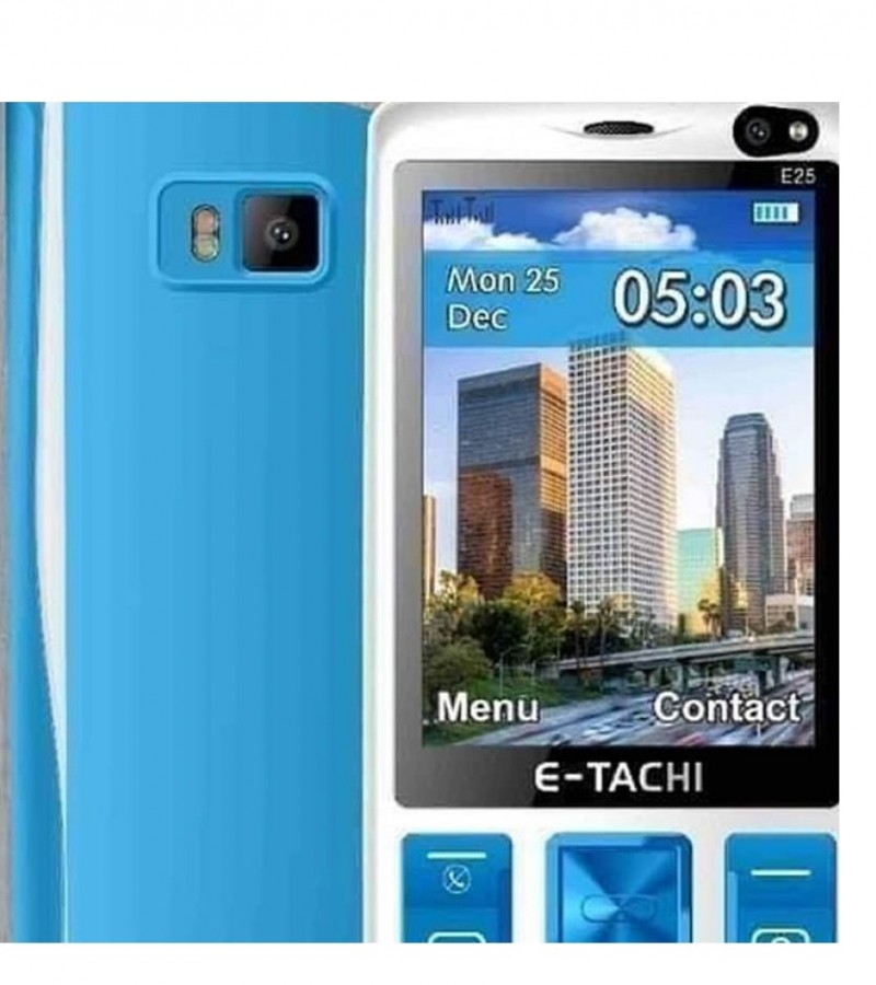 E Tachi E25 Mobile Phone - 2.6 Inches BIG Display 2000 mAh Battery