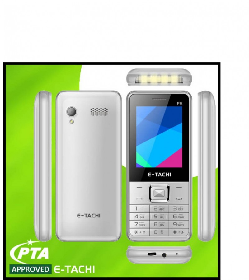 E Tachi E5i Mobile Phone - 2.4 " Display 3200 mAh Battery