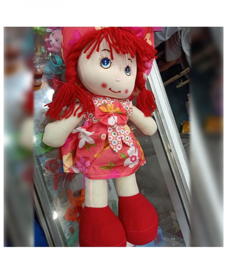 Elegant Stuffed Doll for Girls - 15 Inches Kids Doll