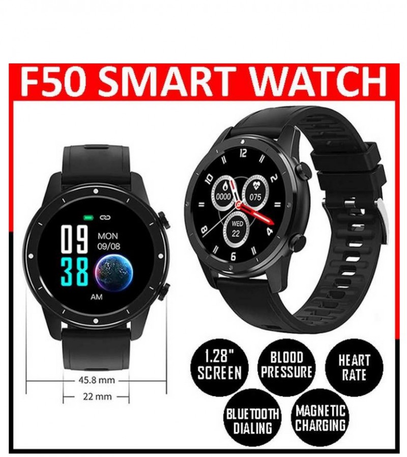F50 Smart Watch Fitness Tracker Smart Band Bluetooth Watch