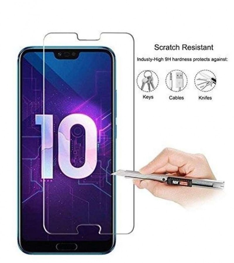 Honor 10 - 2.5D Plain & Polished - Protective Tempered Glass