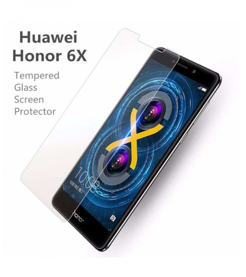 Honor 6X - 2.5D Plain & Polished - Protective Tempered Glass