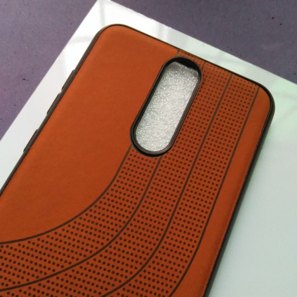 Huawei Mate 10 Lite - Stripes Designed - Leather  Soft Cover - Case