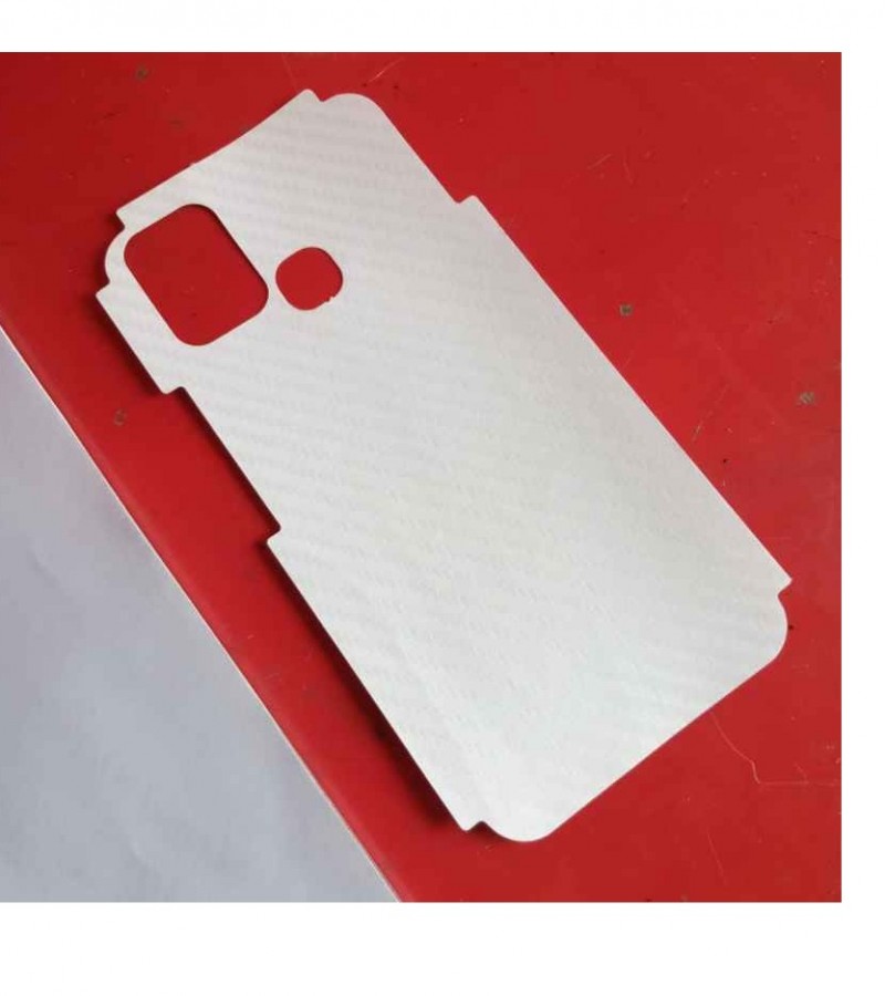 Infinix Smart 5 - Carbon fibre - Matte Mosaic Design - Back Skin - Back Protector - Sheet - 020