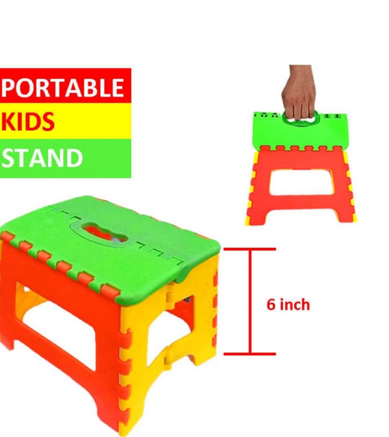 Kids Mini Stool Portable Stand Toy (6 Inch Height) for Outdoor/Indoor